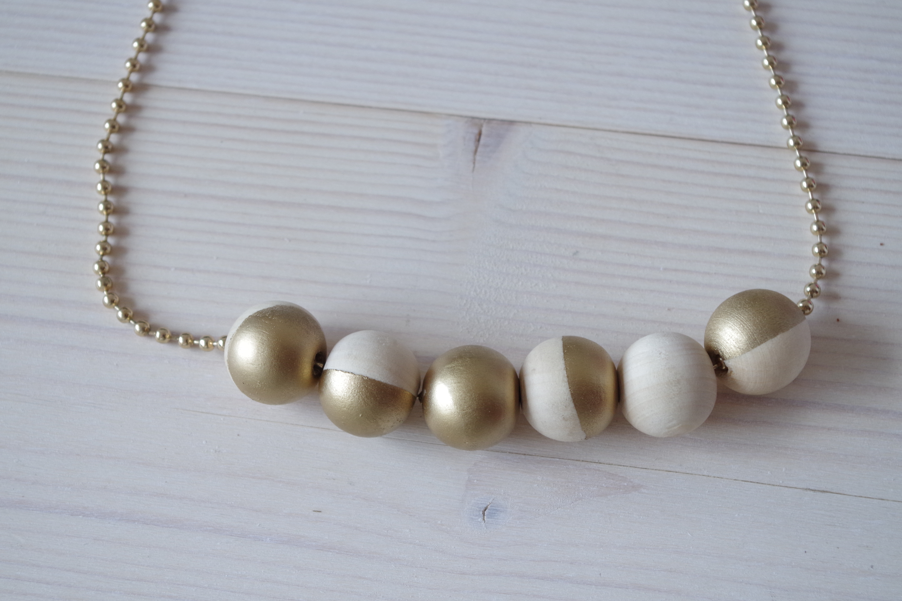 {DIY} Mon collier pour Noël