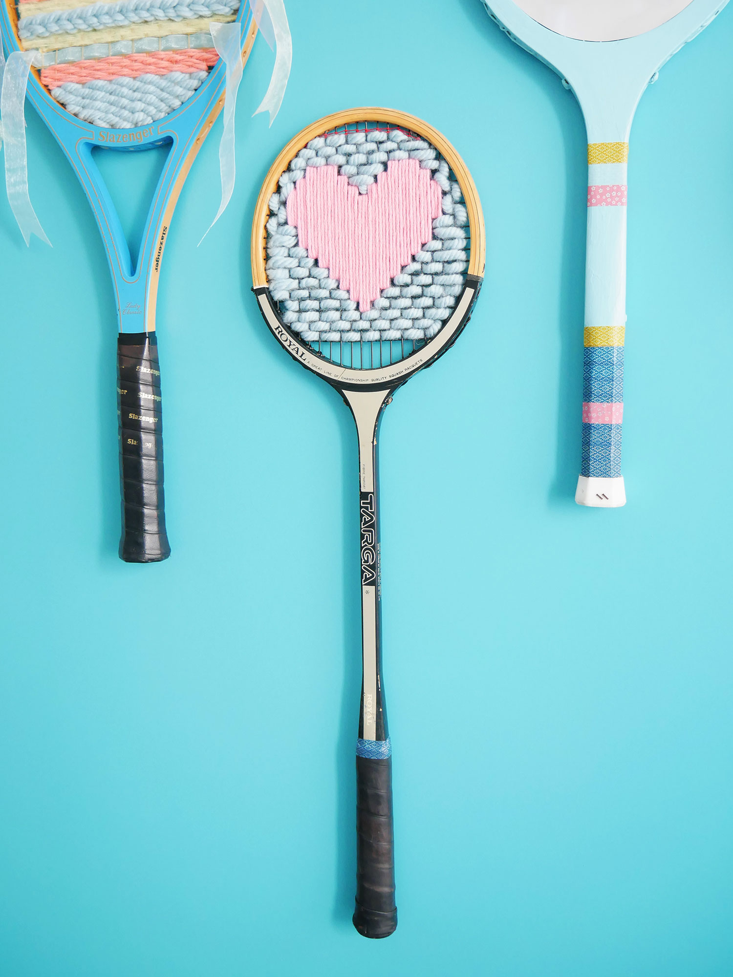 DIY | Une raquette vintage brodée avec amour