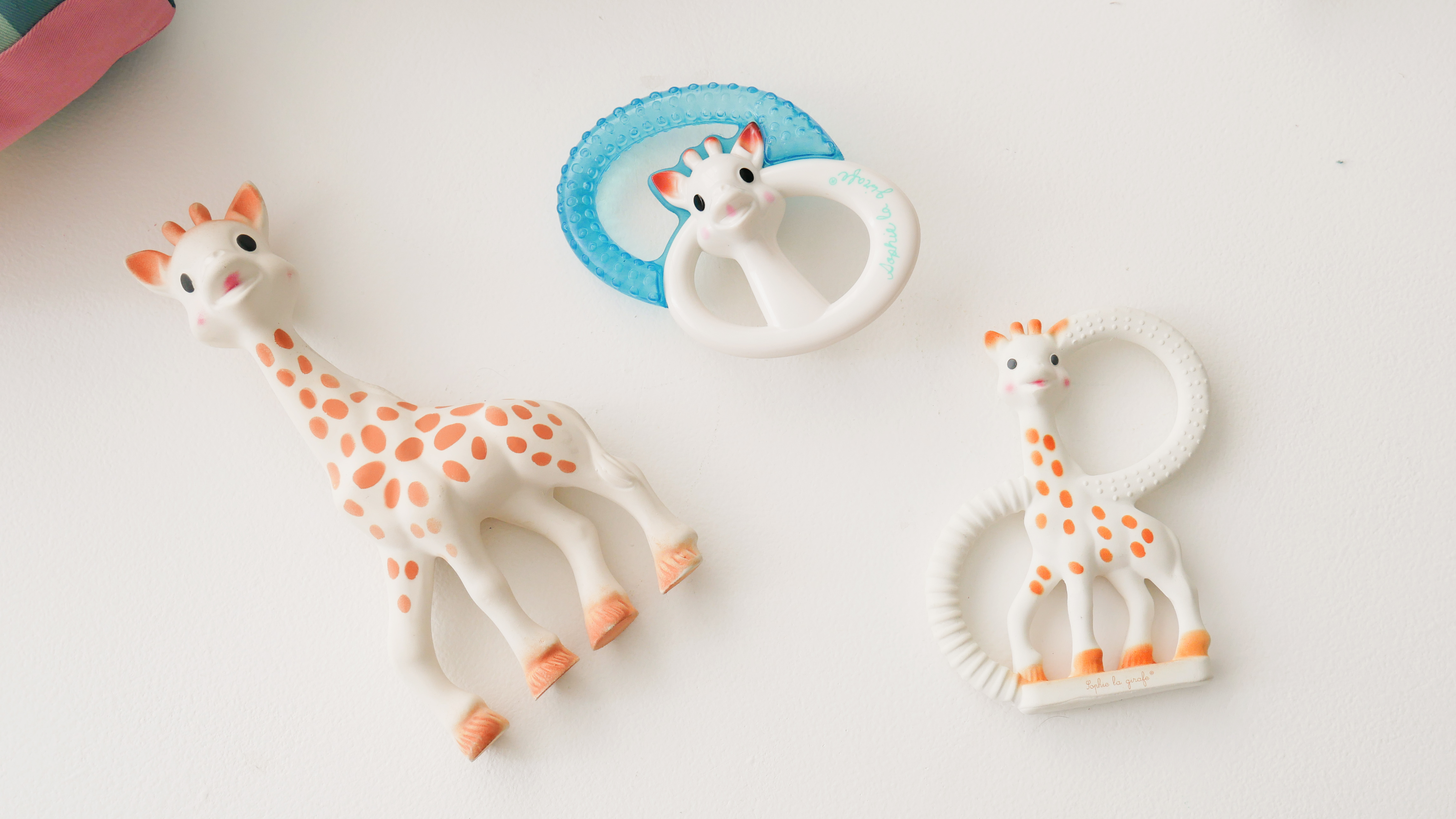 Ses premiers jouets sophie la girafe
